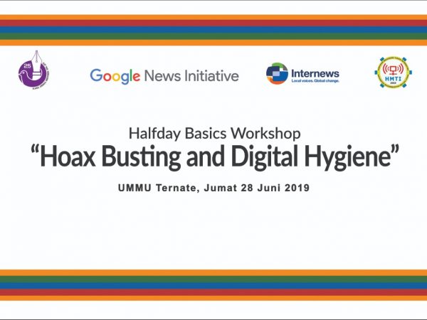 Workshop Google News Initiative, bekerja sama dengan Himpunan Mahasiswa Teknik Informatika (HMTI) UMMU