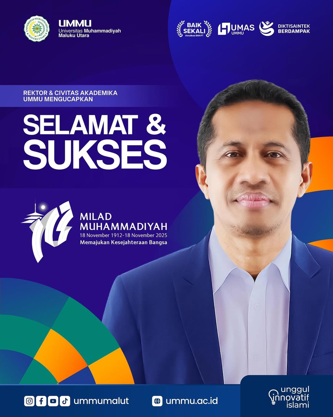 Selamat Milad Muhammadiyah ke-113