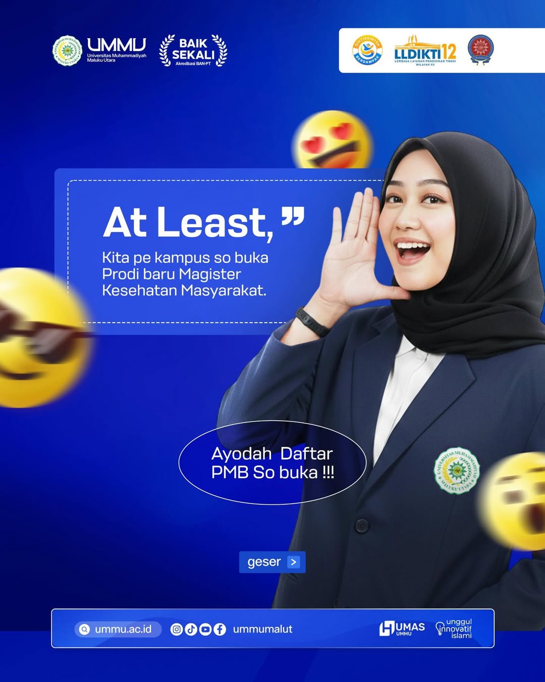 Banner Prodi Baru Magister Kesehatan Masyarakat